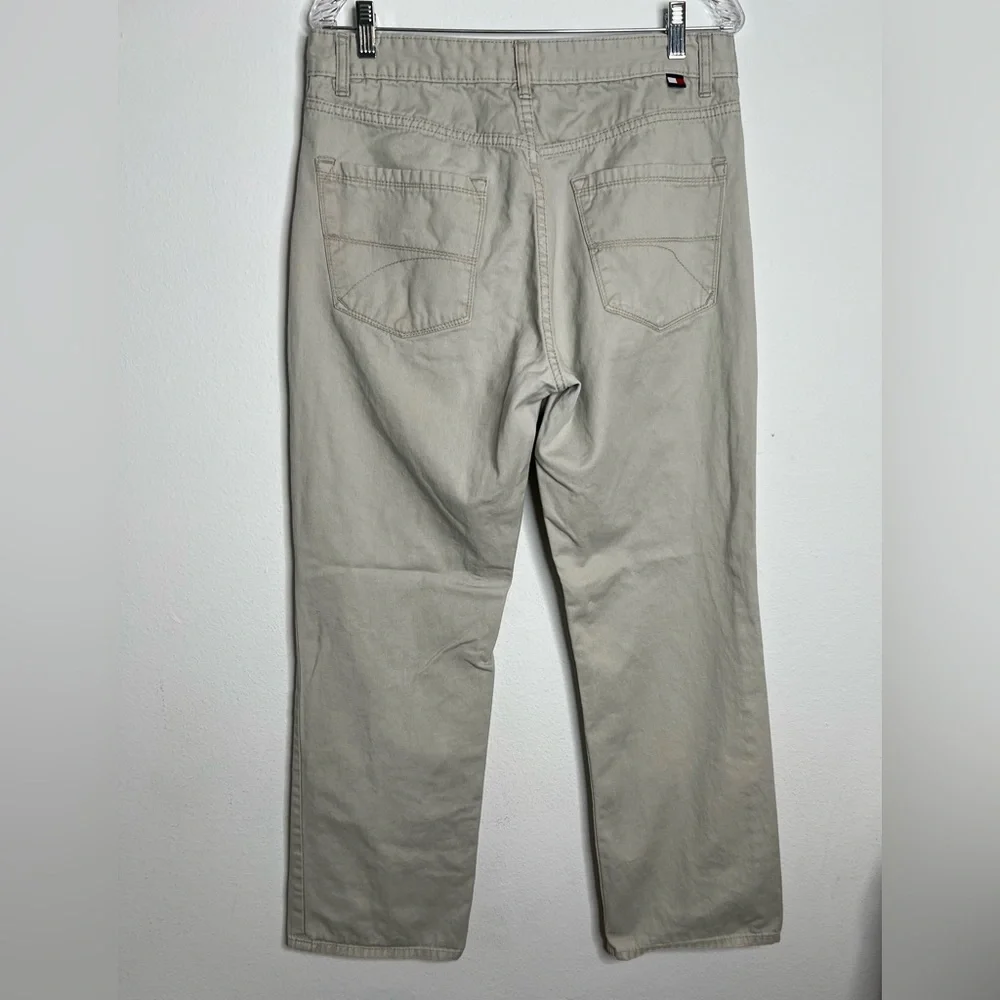 Tommy Hilfiger Men’s 100% Cotton Denim Kaki Jeans 32X32 - Picture 2 of 8